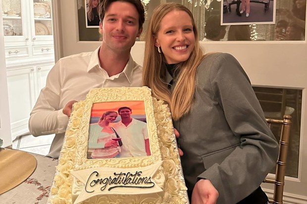 Patrick Schwarzenegger and Abby Champion engagement.