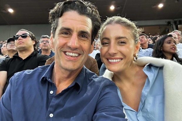 Andy Lee with Bec Harding 