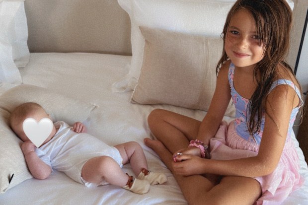 Max Verstappen and Kelly Piquet's daughters Penelope and Lily