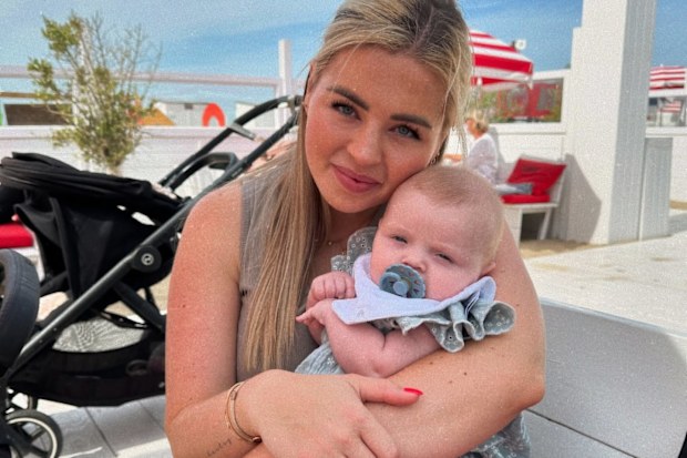 Victoria Verstappen and her daughter Hailey