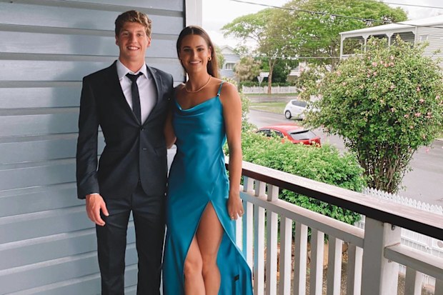 Australian Olympian Kaylee McKeown with boyfriend and fellow swimmer Brendon Smith.