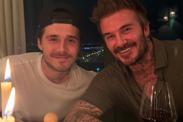 Brooklyn Beckham David Beckham