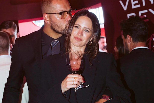 Buddy and Jesinta Franklin