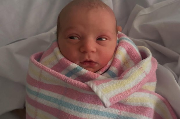 Matty J and Laura Byrne welcome their third daughter Poppy.