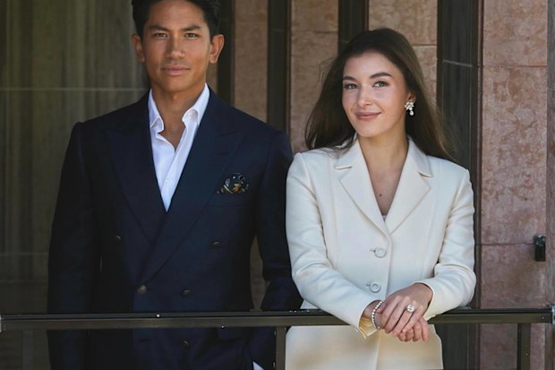 Prince Abdul Mateen of Brunei and his finance Anisha Rosnah Adam