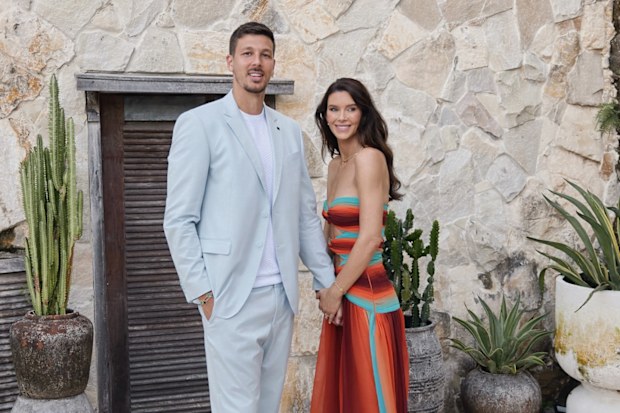 Brittany Hockley and husband Ben Siegrist