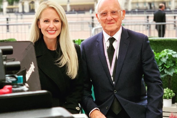 Victoria Arbiter and her father Dickie Arbiter