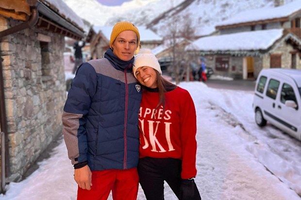 Titouan Dupras and Noémie Fox in 2023, just months before she qualified for the Olympic Games Paris 2024.
