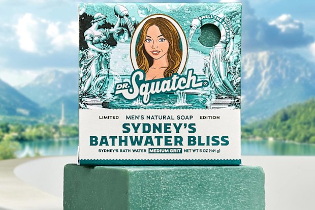 Sydney Sweeney bathwater soap