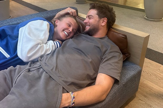 JoJo Siwa and Chris Hughes celebrate her 22nd birthday in America