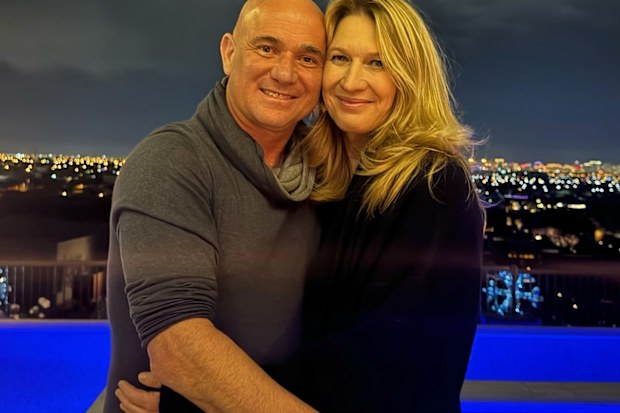 Andre Agassi and Steffi Graf