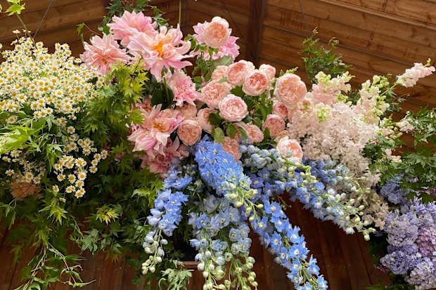 You can change your mind about details like flower arrangements a lot in 12 months.