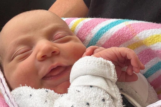 Matty J and Laura Byrne welcome their third daughter Poppy.