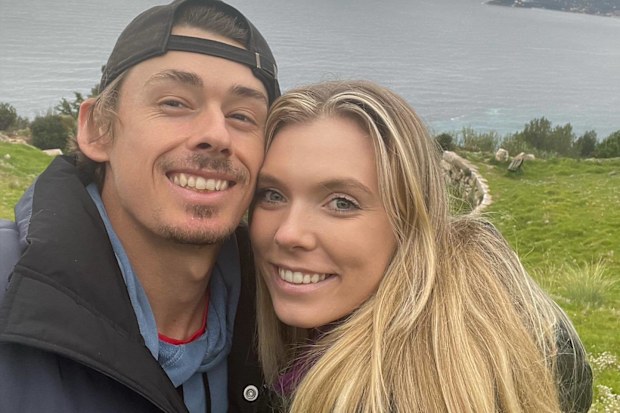 Alex de Minaur and Katie Boulter