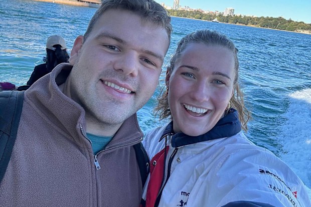 Tilly Kearns and her boyfriend Justin Dedich