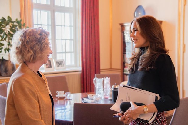 Queen Mary received Director General of the United Nations Environment Organization (UNEP), Inger Andersen, who briefed on UNEP's work to promote biodiversity and nature protection globally.