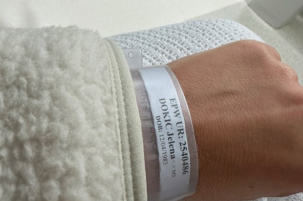 Jelena Dokic has shared photos from hospital after ending up in the emergency room an hour after finishing the day's US Open coverage.