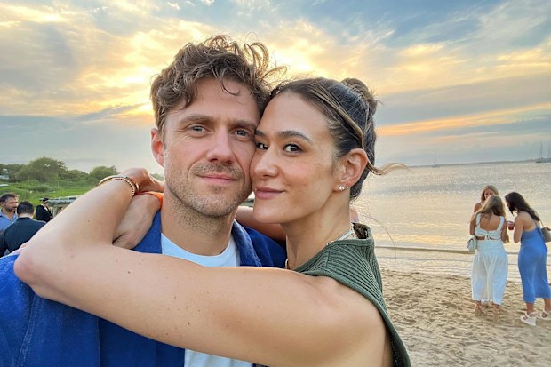 Aaron Tveit and Ericka Hunter Yang