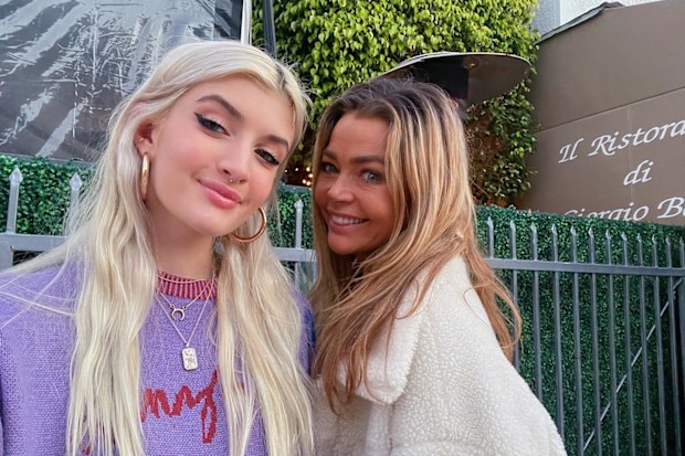 Sami Sheen and Denise Richards