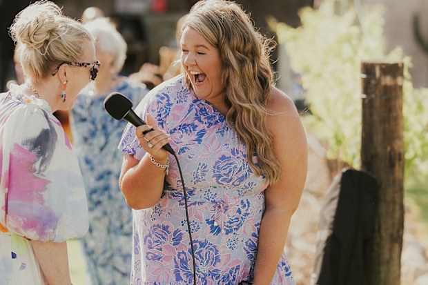 Abbey Smith had the idea to start a video guest book service after no one wrote in her friend's wedding guest book.