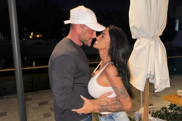 Katie Price and husband Lee Andrews