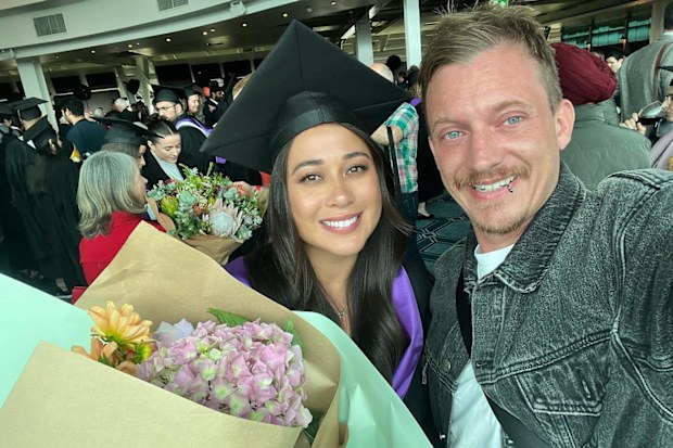 James Farnham and partner Tiffany Effendi