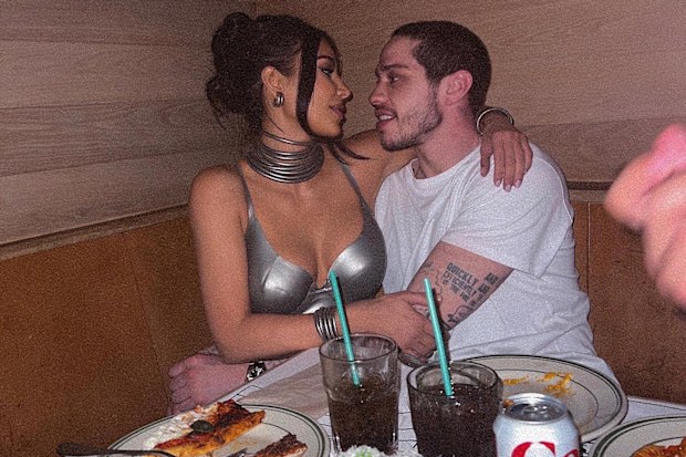 Kim Kardashian and Pete Davidson