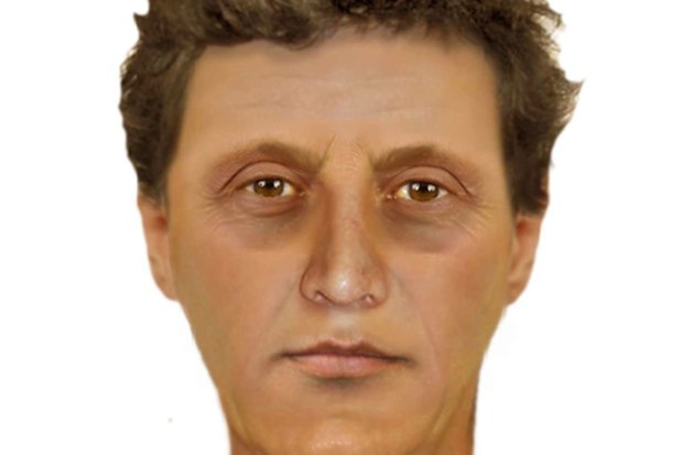 A computer-generated image of a man believed to be of interest to police has been released.
