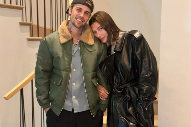 Justin Bieber and Hailey Bieber