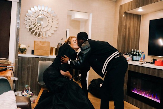 Adele and Rich Paul