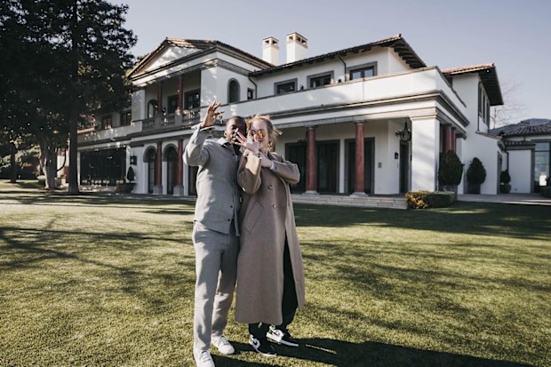 Adele and Rich Paul
