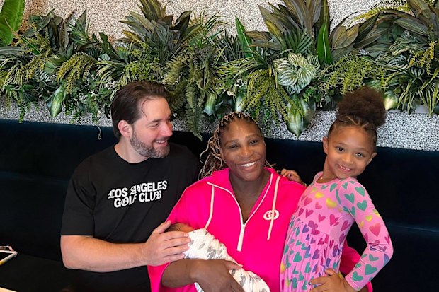 Alexis Ohanian and Serena Williams