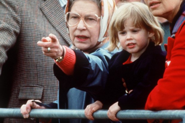 The Queen With Princess Beatrice 