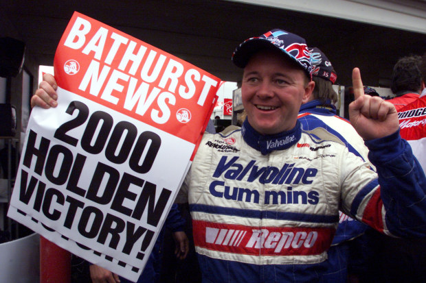 Jason Bargwanna won the Bathurst 1000 with Garth Tander and Garry Rogers Motorsport in 2000.