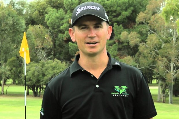 Western Australian golf coach Ritchie Smith.