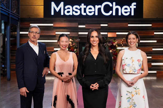 Duchess of Sussex Meghan appears on MasterChef Australia.