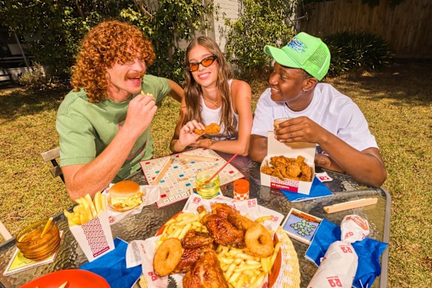 Red Rooster Whole Roast Dinner meal