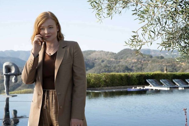 Sarah Snook as Shiv Roy in Succession. 