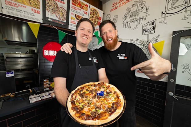 bubba pizza kangaroo topping 