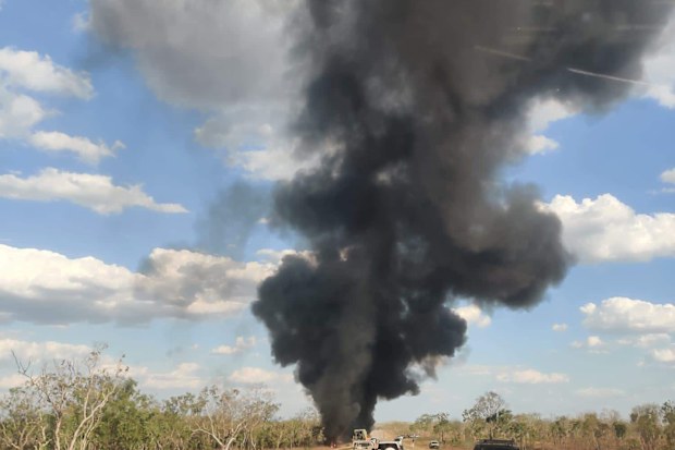 Car, truck crash in Pine Creek, Northern Territory