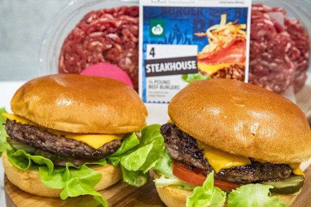 Woolworths Home Burger Range at Woolworths Crows Nest Store. 20th September 2024. Photograph Dallas Kilponen/Woolworths