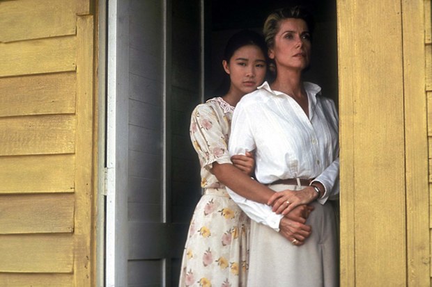 Catherine Deneuve, Linh Dan Pham, filming
