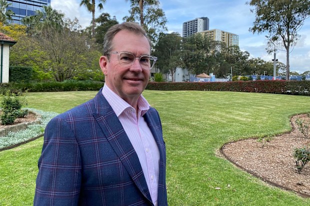 New Paralympics Australia chief executive officer Cameron Murray.