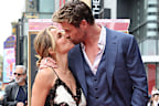 HOLLYWOOD, CALIFORNIA - MAY 23: Elsa Pataky (L) and Chris Hemsworth seen at the ceremony honoring Chris Hemsworth with a Star on the Hollywood Walk of Fame on May 23, 2024 in Hollywood, California. (Photo by Eric Charbonneau/Getty Images for Warner Bros.)