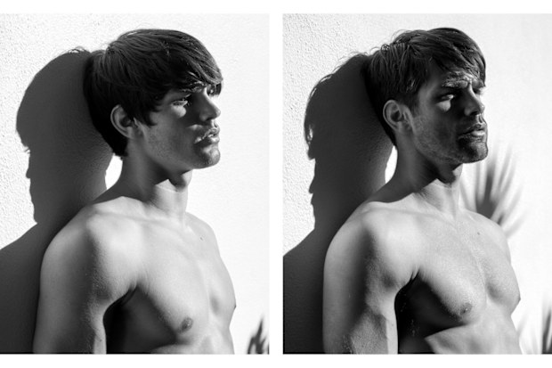 Photographer recreates intimate portraits of young male models | Nine ...