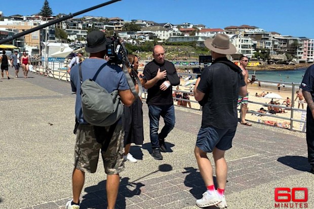 'Screaming and swearing the Aussie way': How the Bondi hero confronted the terrorist
