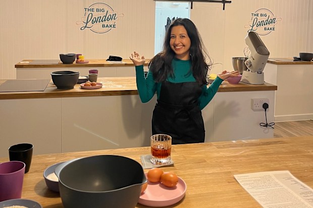 Karishma Sarkari attends The Big London Bake East class