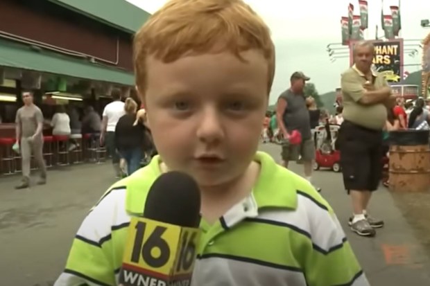 Noah Ritter becomes famous as The Apparently Kid