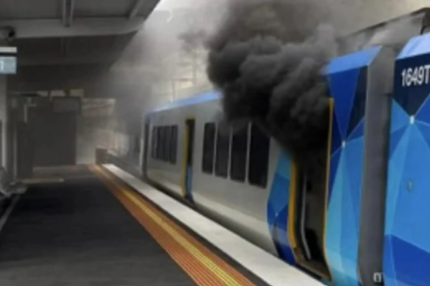 A fire on a Melbourne train caused by an e-bike earlier this year