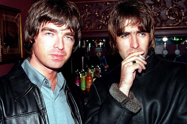 Noel Gallagher and Liam Gallagher